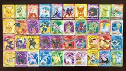 Marumiya Pokemon Sticker Complete Seal 2023 Limited Japanese Nintendo Holo 40Set - Image 4