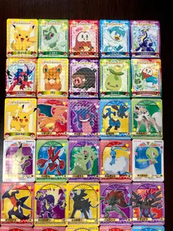 Marumiya Pokemon Sticker Complete Seal 2023 Limited Japanese Nintendo Holo 40Set - Image 5