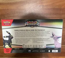 Pokemon TCG Scarlet and Violet Prismatic Evolutions Premium Figure Collection x2 - Image 4