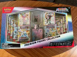 Pokemon TCG Scarlet and Violet Prismatic Evolutions Premium Figure Collection - Image 1