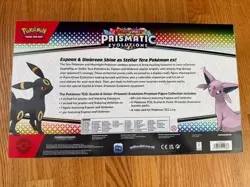 Pokemon TCG Scarlet and Violet Prismatic Evolutions Premium Figure Collection - Image 2