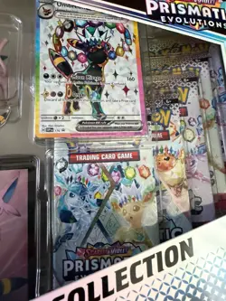 Pokemon TCG Scarlet and Violet Prismatic Evolutions Premium Figure Collection - Image 3