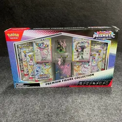 Pokemon TCG Scarlet and Violet Prismatic Evolutions Premium Figure Collection - Image 1