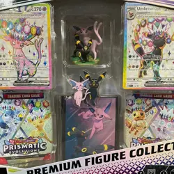 Pokemon TCG Scarlet and Violet Prismatic Evolutions Premium Figure Collection - Image 3