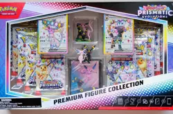 Pokemon TCG Scarlet and Violet Prismatic Evolutions Premium Figure Collection - Image 2