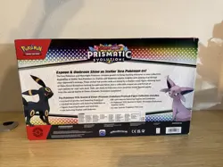 Pokemon TCG Scarlet and Violet Prismatic Evolutions Premium Figure Collection - Image 2