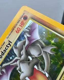 Aerodactyl Holo Rare LP+ - 1/62 Fossil Set - Vintage Pokemon Card WOTC 1999 - Image 5