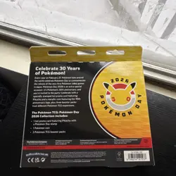 Pokemon TCG Pokemon Day 2026 Limited Edition Box Pikachu Promo & Booster Packs - Image 2