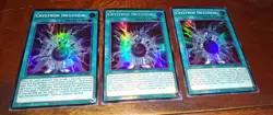 x3 Crystron Inclusion - Super Rare - OP29-EN010 NM - Pack fresh - Yugioh! - Image 1