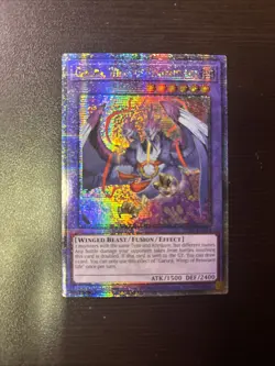 Garura, Wings of Resonant Life Yugioh RA02-EN024 Quarter Century Secret QCR NM - Image 1