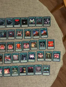 72 Retro Vintage Yugioh Common Card Bundle LP NM Condition Inc 1st Editions - Image 4
