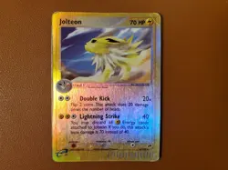 Jolteon REVERSE HOLO 6/100 English - Mp - Hp Pokemon TCG EX Sandstorm Card - Image 1