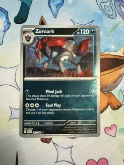Pokemon TCG: Zoroark (Master Ball Pattern) Rare SV: White Flare 062/086 NM - Image 4