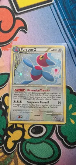 Pokemon TCG Porygon-Z Triumphant 7/102 Holo Rare NM. - Image 1
