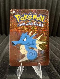 Seadra #117 - Vintage Vending Machine Prism Sticker 2000 - Pokemon Card - Image 1