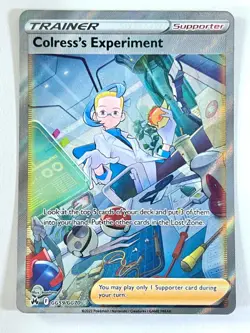 Colress’s Experiment GG59/GG70 Galarian Gallery Crown Zenith Pokemon - Near Mint - Image 1