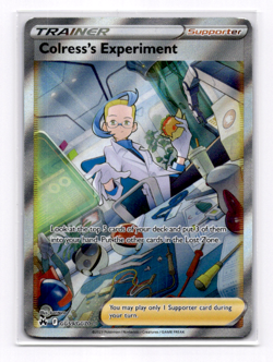 Colress's Experiment GG59/GG70 Pokemon Crown Zenith: Galarian Gallery Full Art - Image 1