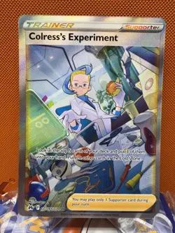 Pokemon Crown Zenith Galarian Gallery Colress's Experiment GG59/GG70 Full Art - Image 1