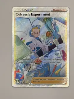 Pokemon Crown Zenith Galarian Gallery Colress's Experiment GG59/GG70 Full Art - Image 1