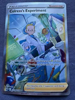 Pokemon TCG Colress’s Experiment Crown Zenith Galarian Gallery UR GG59/GG70 (NM) - Image 1