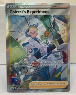 Colress's Experiment GG59/GG70 Pokemon TCG Crown Zenith: Galarian Gallery (NM) - Image 1