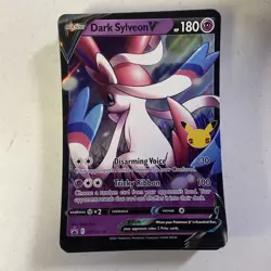 Pokemon TCG Dark Sylveon v SWSH134 Black Star Promo Jumbo Lot Of 70 - Image 1