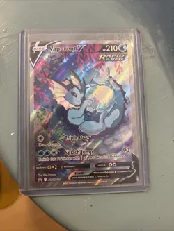 Pokemon TCG Vaporeon V SWSH181 Black Star Promo NM - Image 1