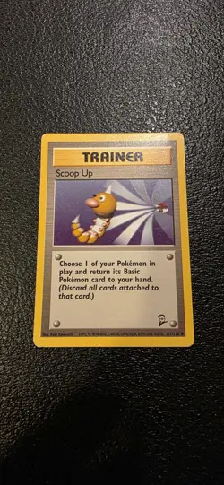 Pokemon Card - Scoop Up - Rare - WOTC (107/130) Base Set 2 *LP* - Image 1
