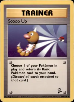 Pokemon - Scoop Up #107/130 - Base Set 2 Rare - Image 1