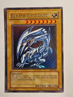 Blue-Eyes White Dragon, SDK-001, Starter Deck: Kaiba, Unlimited Edition - Image 1
