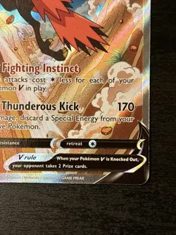 Galarian Zapdos V Alternate Art 174/198 Swsh06: Sword & Shield Chilling Reign Nm - Image 4