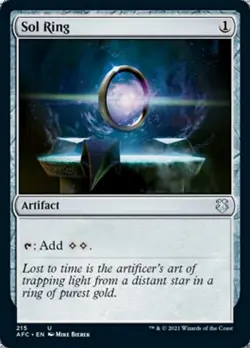 Sol Ring ~ Commander: Adventures in the Forgotten Realms [ NM ] [ MTG ] - Image 1