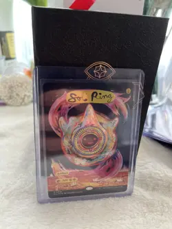 MTG Sol Ring Secret Lair Encyclopedia of Magic FOIL N/M - Image 1