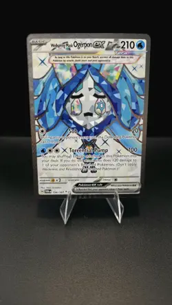 Wellspring Mask Ogerpon ex 194/167 Ultra Rare Twilight Masquerade Pokemon Card - Image 1