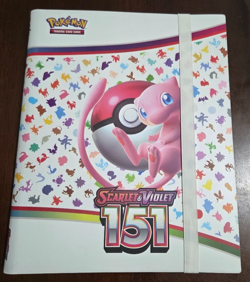 Pokemon TCG Card Game Scarlet And Violet 151 Mew Binder Only - Great Condition - Image 1