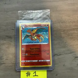 Special Delivery Charizard Pokemon Center Promo Card Holo (SWSH075) - SEALED - Image 1