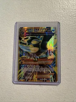 Primal Kyogre EX Shiny Full Art Holo Card 96/98 XY-Ancient Origins LP - Dings - Image 1