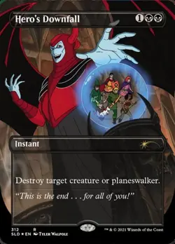 Hero's Downfall - Near Mint MTG Secret Lair - Image 1
