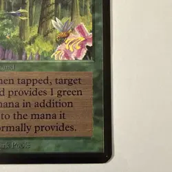 MTG: WILD GROWTH Alpha Limited Edition Magic 1993 Vintage card Near Mint - Nice - Image 5