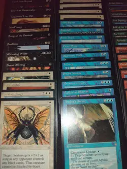 Magic The Gathering 60 Card Ice Age Lot W/ Starter Deck Box & Rule Book MTG NM/M - Image 5
