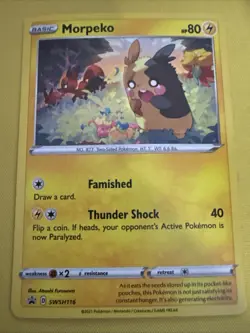 Morpeko SWSH116 SWSH: Sword & Shield Promo Cards Holo - Image 1