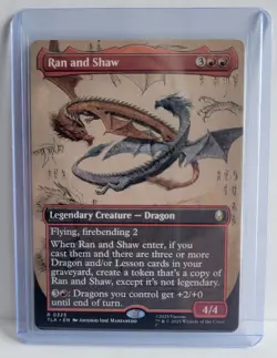 MTG Ran and Shaw - x1, Borderless, NM - Image 1