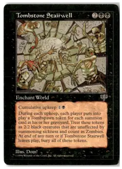 MTG Tombstone Stairwell - Mirage Heavily Played English - Image 1