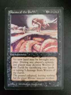 🔮Worms of the Earth - The Dark - Magic The Gathering - MTG - Image 1