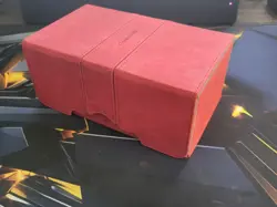 Gamegenic Stronghold 200+ XL RED Deck Box + New Sleeves - Image 2