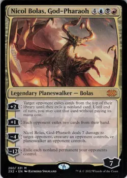 MTG Nicol Bolas, God-Pharaoh (260) | NM | Double Masters 2022 {2X2} - Image 1