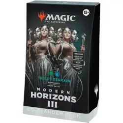 MTG Magic: The Gathering Modern Horizons 3 Tricky Terrain Commander Deck - Image 1