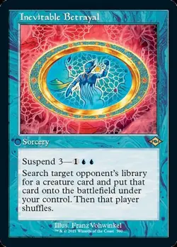 RETRO FRAME INEVITABLE BETRAYAL NM! *MODERN HORIZONS 2* - Image 1