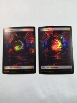 2x Mountain (280) - Foil - Dominaria United - Near Mint - MTG - Image 1