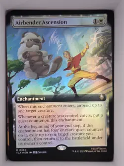 MTG: Avatar: The Last Airbender: Airbender Ascension (Extended Art) Foil R 0364 - Image 1